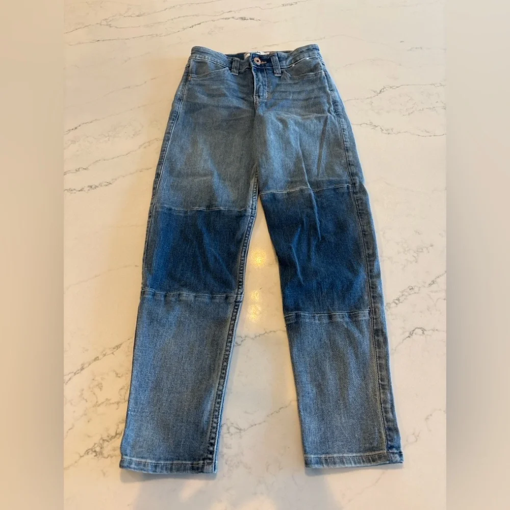 Abercrombie Kids Two-Tone Blue Jeans